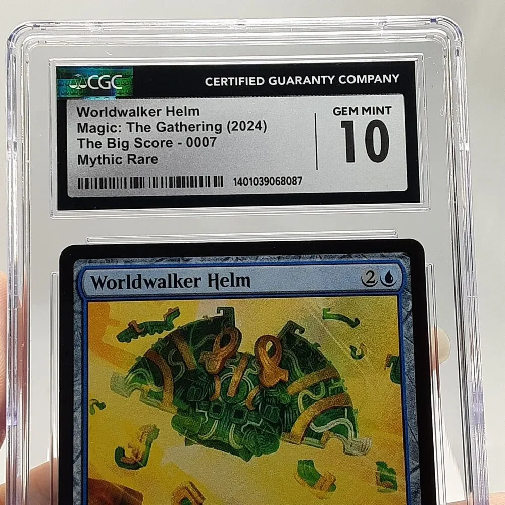 MTG - Outlaws of Thunder Junction - Worldwalker Helm - Graded CGC 10
